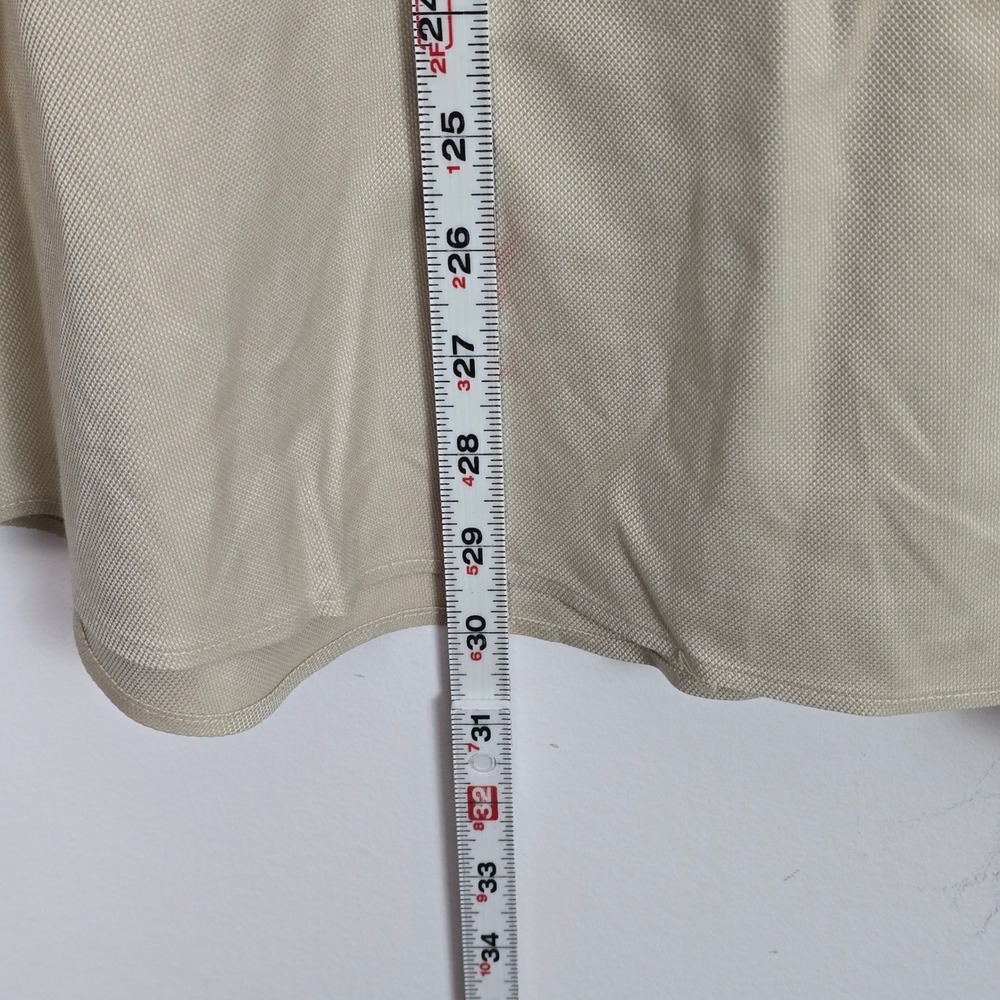 Coldwater Creek Button Up Shirt Women 3X 24 Beige No Iron Capsule Minimalist - Picture 5 of 10